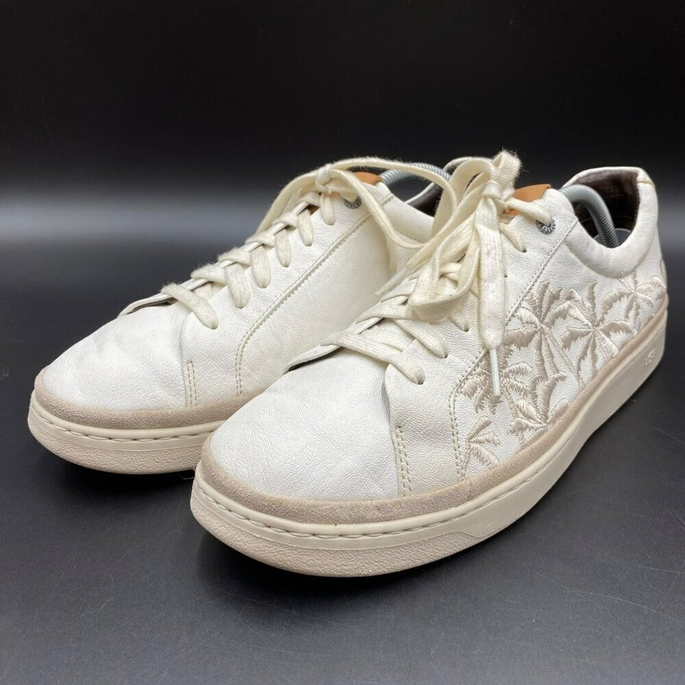 UGG Cali Low Palms Trainer Leather Sneakers Men's Size 11.5